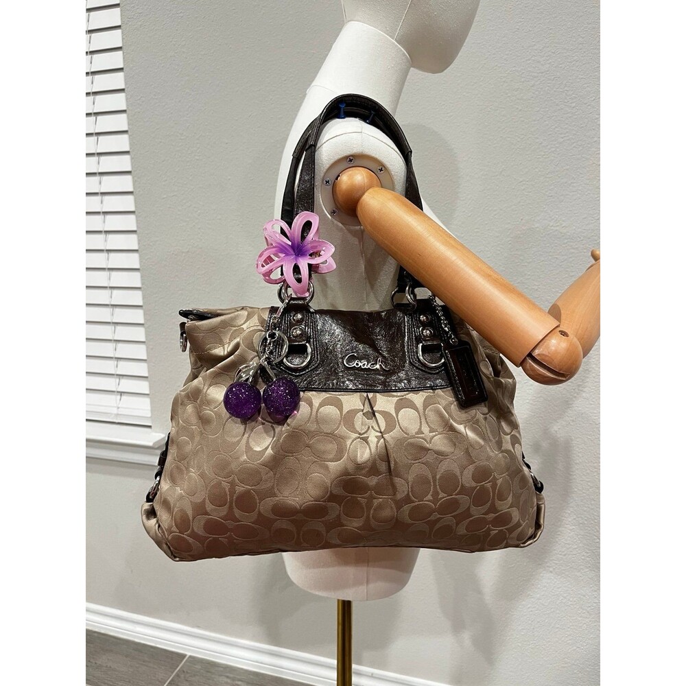 Coach Signature C Monogram Shoulder Bag
